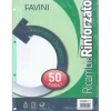 Confezione 50 fogli ricambio rinforzati per quaderni ad anelli A4 quadretti 4mm con margine