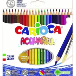Confezione 24 matite colorate acquarellabili Acquarell