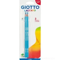 Confezione 2 matite colorate Giotto Laccato