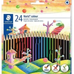 Confezione 24 matite colorate Noris Colour