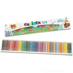 Confezione 80 matite colorate Tita Maxi Rainbow Set