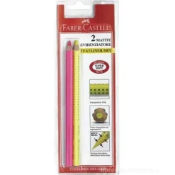 Confezione 2 matite evidenziatori Textliner Dry Jumbo (colori assortiti)