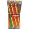 Confezione 96 matite in grafite Stabilo Swano Fluo
