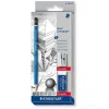 Confezione 6 matite Premium Mars Lumograph gomma Mars Plastic e temperino