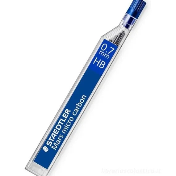 Confezione 12 mine sottili Mars micro 0,7mm HB