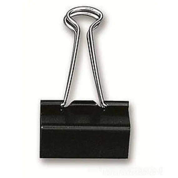 Confezione 12 mollette fermacarte 32 mm