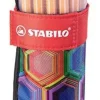 Confezione 25 pennarelli fineliner Point 88 con custodia roller