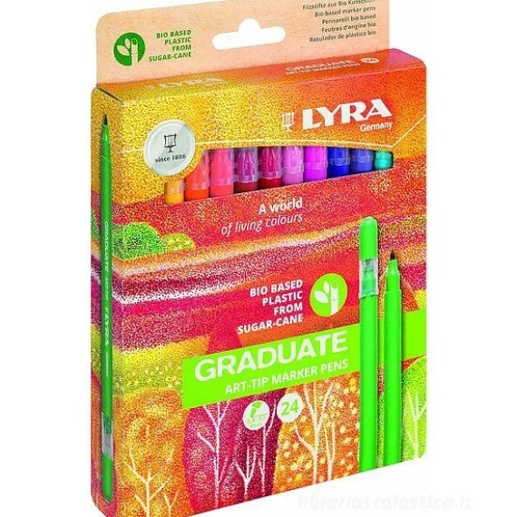 Confezione 24 pennarelli Graduate Art-Tip