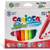 Confezione 12 pennarelli Jumbo punta maxi