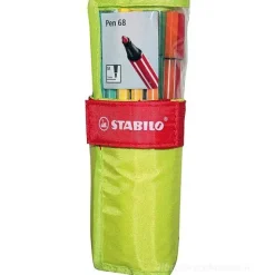 Confezione 25 pennarelli Pen 68 con custodia roller