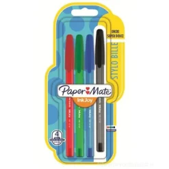 Confezione 4 penne a sfera InkJoy colori assortiti