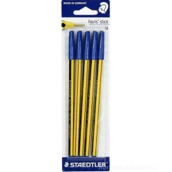 Confezione 5 penne a sfera Noris Stick 434