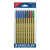 Confezione 10 penne colorate Noris Stick 434