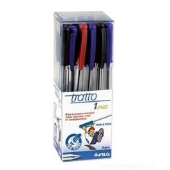 Confezione 24 penne Tratto 1Uno colori assortiti