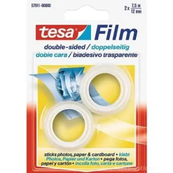 Confezione 2 rotoli di nastro Tesafilm Biadesivo