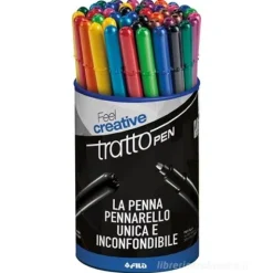 Confezione 50 tratto pen colori assortiti (F807100)