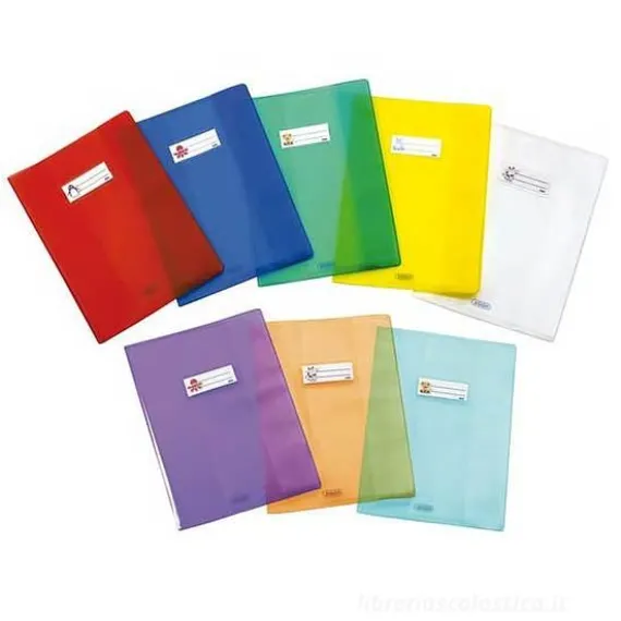 Copertina per quaderno coprimaxi trasparente liscia