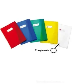 Copertina per quaderno coprimaxi trasparente ruvida A5