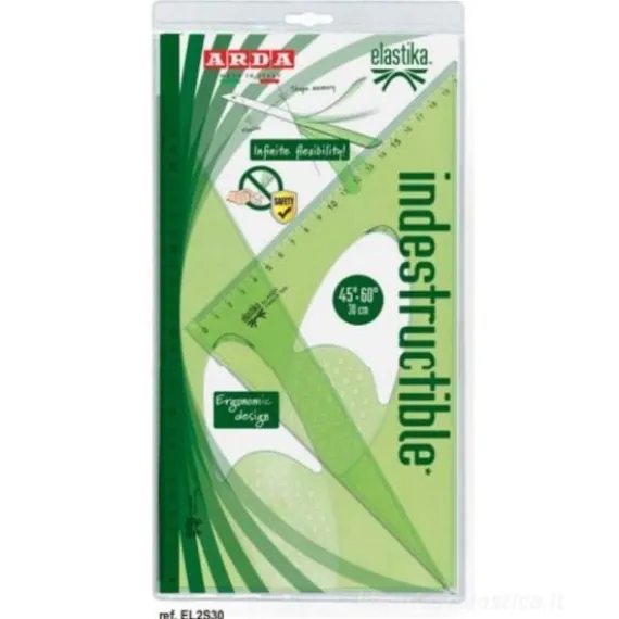 Coppia squadre Elastika 45°-60° cm 30