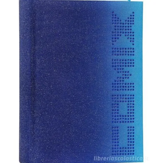 Diario Agenda Comix 2026-2027 giornaliera standard 16 mesi Special Sfumato Glitter Blue Scuole Medie e Superiori (75692BL)
