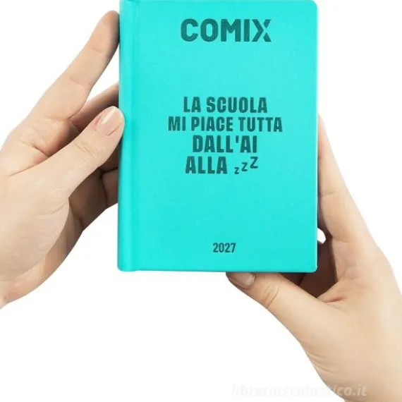 Diario Agenda Comix 16 mesi Mignon PlusTurchese - Diario scolastico 2026-2027