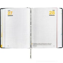 Diario Agenda Comix 16 mesi Mignon Plus Charcoal - Diario scolastico 2026-2027