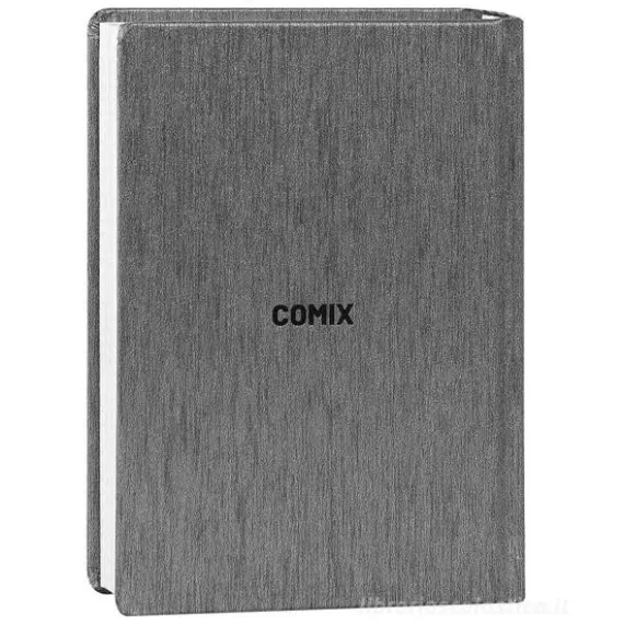 Diario Agenda Comix 16 mesi Mignon Plus Gear Black - Diario scolastico 2026-2027