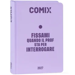 Diario Agenda Comix 16 mesi Mignon Plus Lilla - Diario scolastico 2026-2027