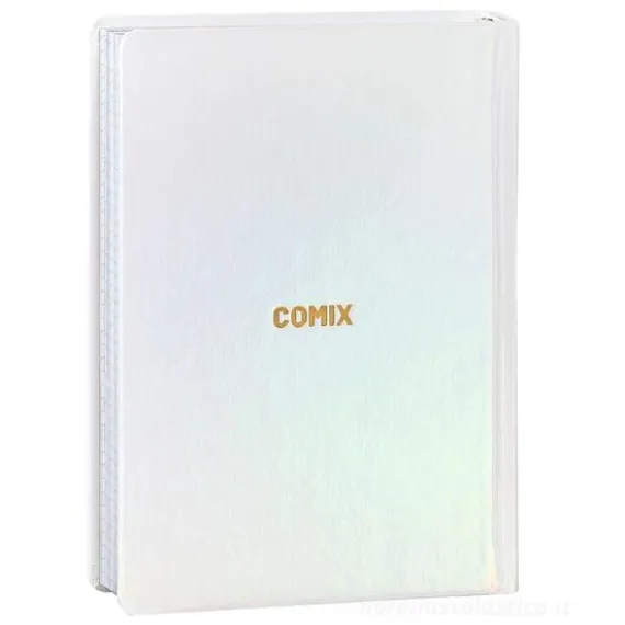 Diario Agenda Comix 16 mesi Mignon Plus Holo White - Diario scolastico 2026-2027