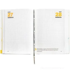Diario Agenda Comix 16 mesi Mignon Plus Holo White - Diario scolastico 2026-2027