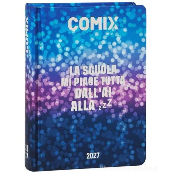 Diario Agenda Comix 16 mesi Standard Fireflies- Diario scolastico 2026-2027
