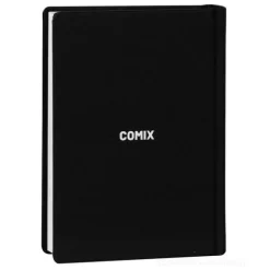 Diario Agenda Comix 16 mesi Standard Black&Silver - Diario scolastico 2026-2027
