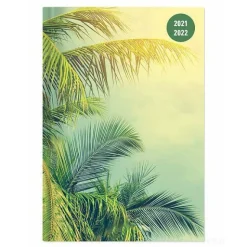 Diario agenda 12 mesi 2021-2022 Collegetimer Pocket day by day Tropical Dream