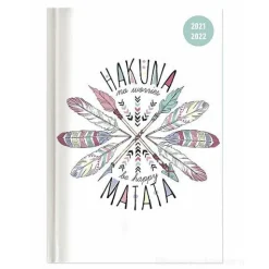 Diario agenda 12 mesi 2021-2022 Collegetimer day by day Hakuna Matata