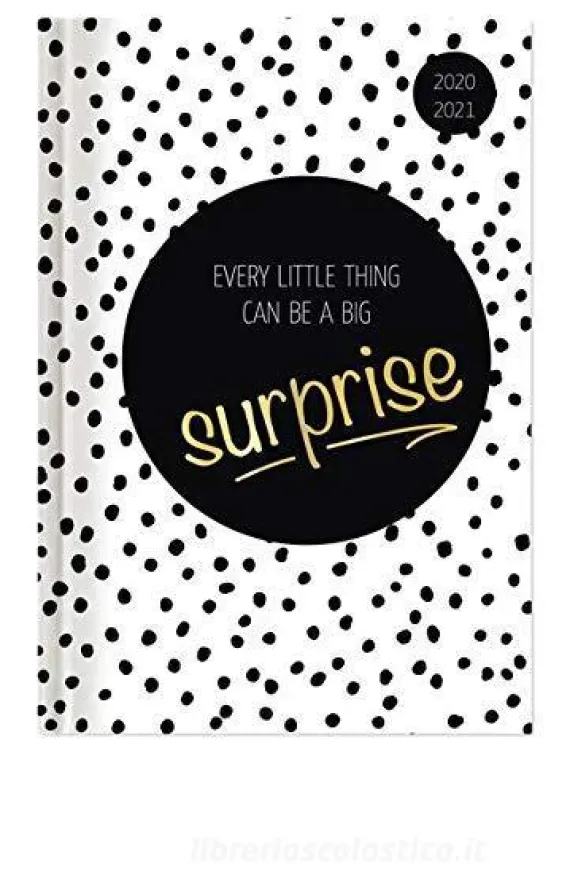 Diario agenda 12 mesi giornaliera 2020-2021 Collegetimer A5 day by day Surprise