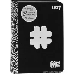 Diario Agenda 16 mesi Medium Luxury Me My Evolution Hashtag- Diario scolastico 2026-2027