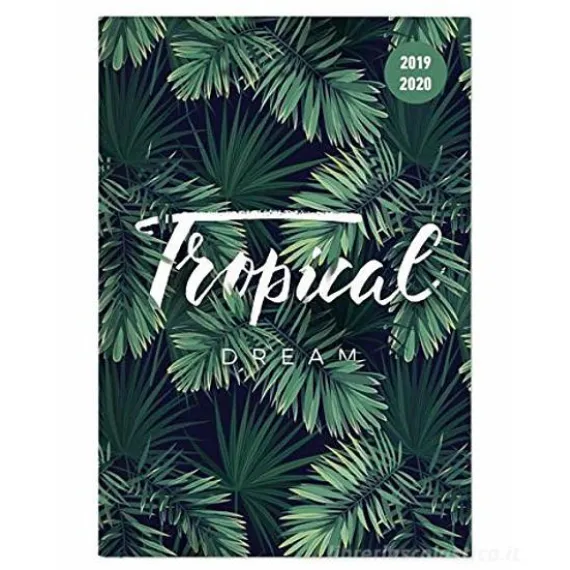 Diario agenda 16 mesi settimanale 2019-2020 Collegetimer A6 Jungle