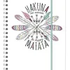 Diario agenda 16 mesi spiralata settimanale 2020-2021 Collegetimer A5 Hakuna Matata
