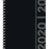 Diario agenda 16 mesi spiralata settimanale 2020-2021 Collegetimer A5 Black Label
