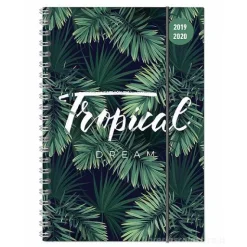 Diario agenda 16 mesi spiralata settimanale 2019-2020 Collegetimer A5 Jungle