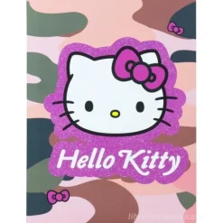 Diario A.S. 2026/27 standard Hello Kitty Cerdà320 Pagine Scuole elementari e medie copertina rigida Soft Touch con decorazioni camouflage Rosa