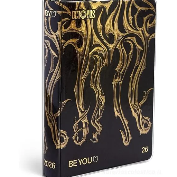 Diario Be You Octopus 2025-2026 easy (colori assortiti)
