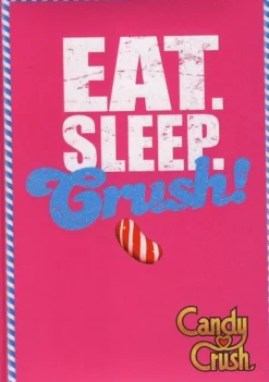 Diario Candy Crush - Eat Sleep Crush non datato 12 mesi