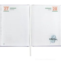 Diario datato Eastpak scuola 2026-2027 13 Mesi per scuola media e superiore Lilla (76482LI)