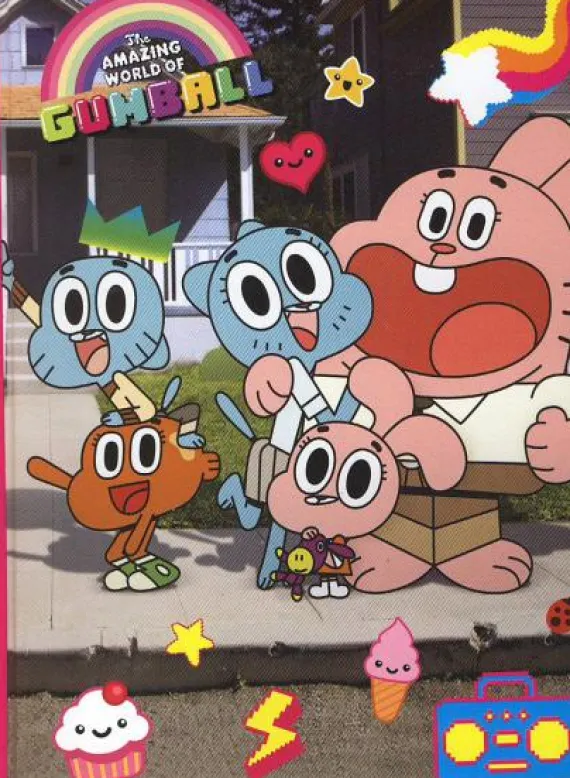 Diario 2015-2016 Gumball rosa