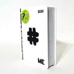 Diario ME My Evolution 2019. Bianco (simbolo cancelletto)