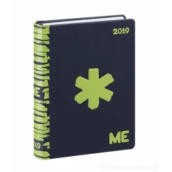 Diario ME My Evolution 2019. Blu (simbolo asterisco)