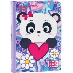 Diario 12 mesi Standard Mofumofu Panda - Diario scolastico 2026-2027