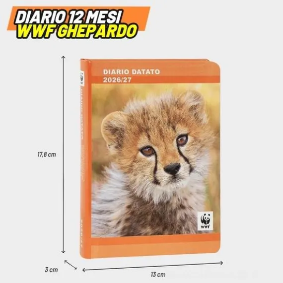 Diario 12 mesi WWF Animali