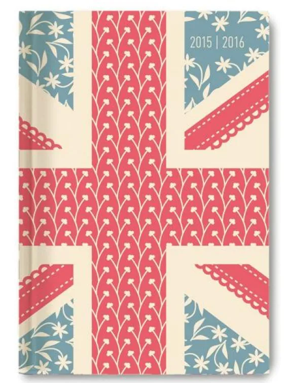 Diario settimanale 2016 Collegetimer Union Jack A6